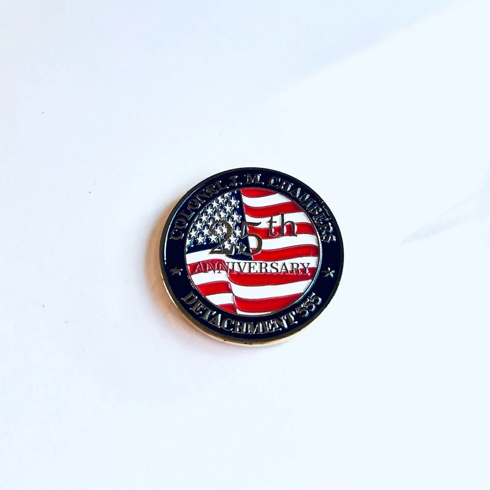 Marine Corps League Semper Fidelis 25th Anniversary Coin - Picture 4 of 5